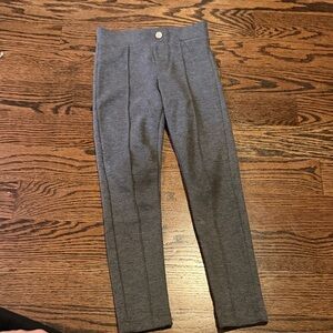 Zara Gray Kids Ponte Leggings/ stretch pants